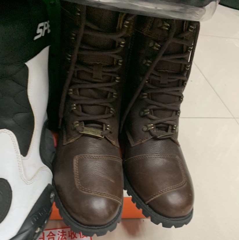 摩托车鞋短骑士 骑行靴子 公路赛车机车鞋子男女防摔鞋