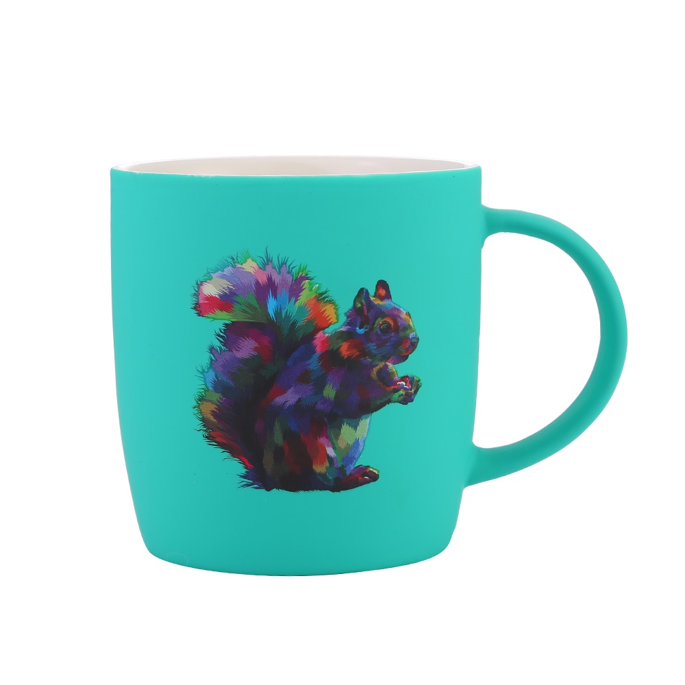 Factory direct sales of low-temperature colored glaze enameled ceramic cups and mugs Item Picture