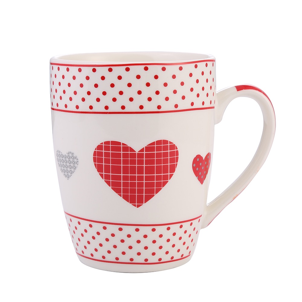 Factory direct sales of daily-use ceramic decked mugs and Valentine's Day series ceramic cups details Picture