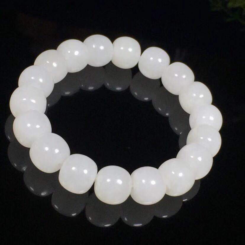 Natural Hetian jade bracelet
