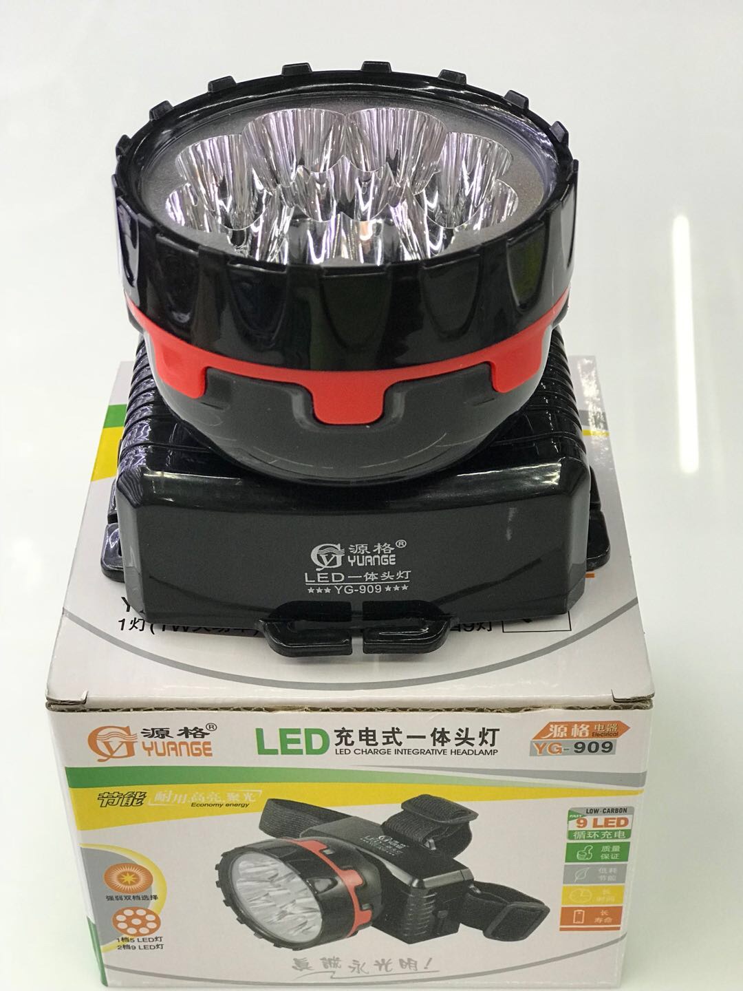 强光多功能多灯单灯白光头灯产品图