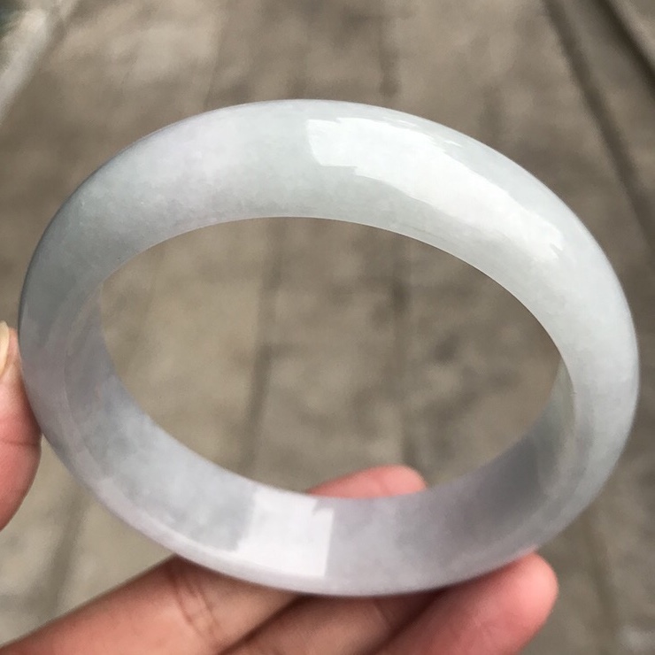 Burmese jade bracelet