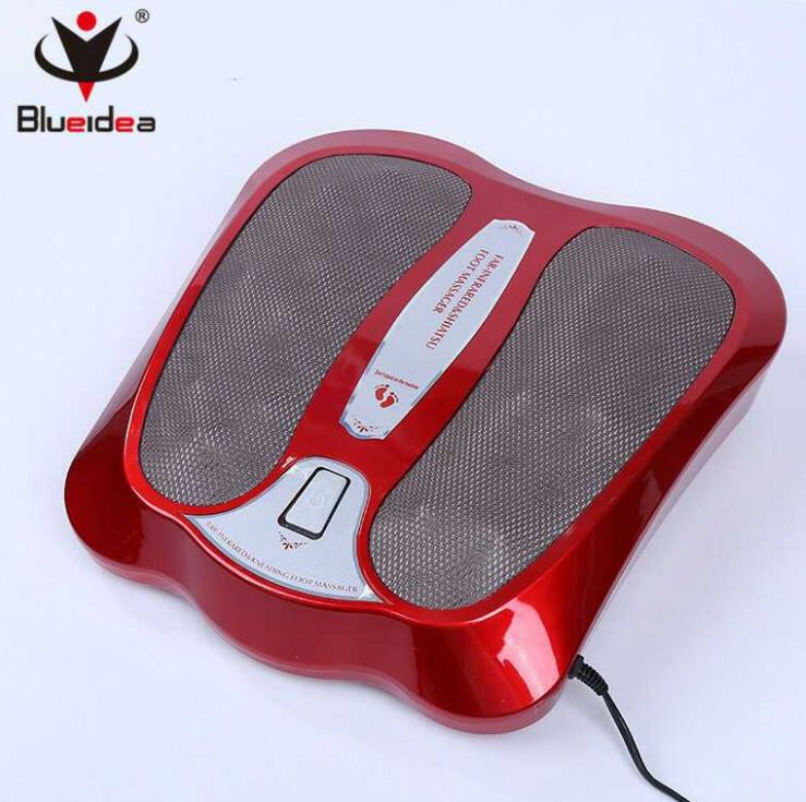 新款充电式脚底按摩器 滚轮脚底按摩器热敷足疗机详情图2
