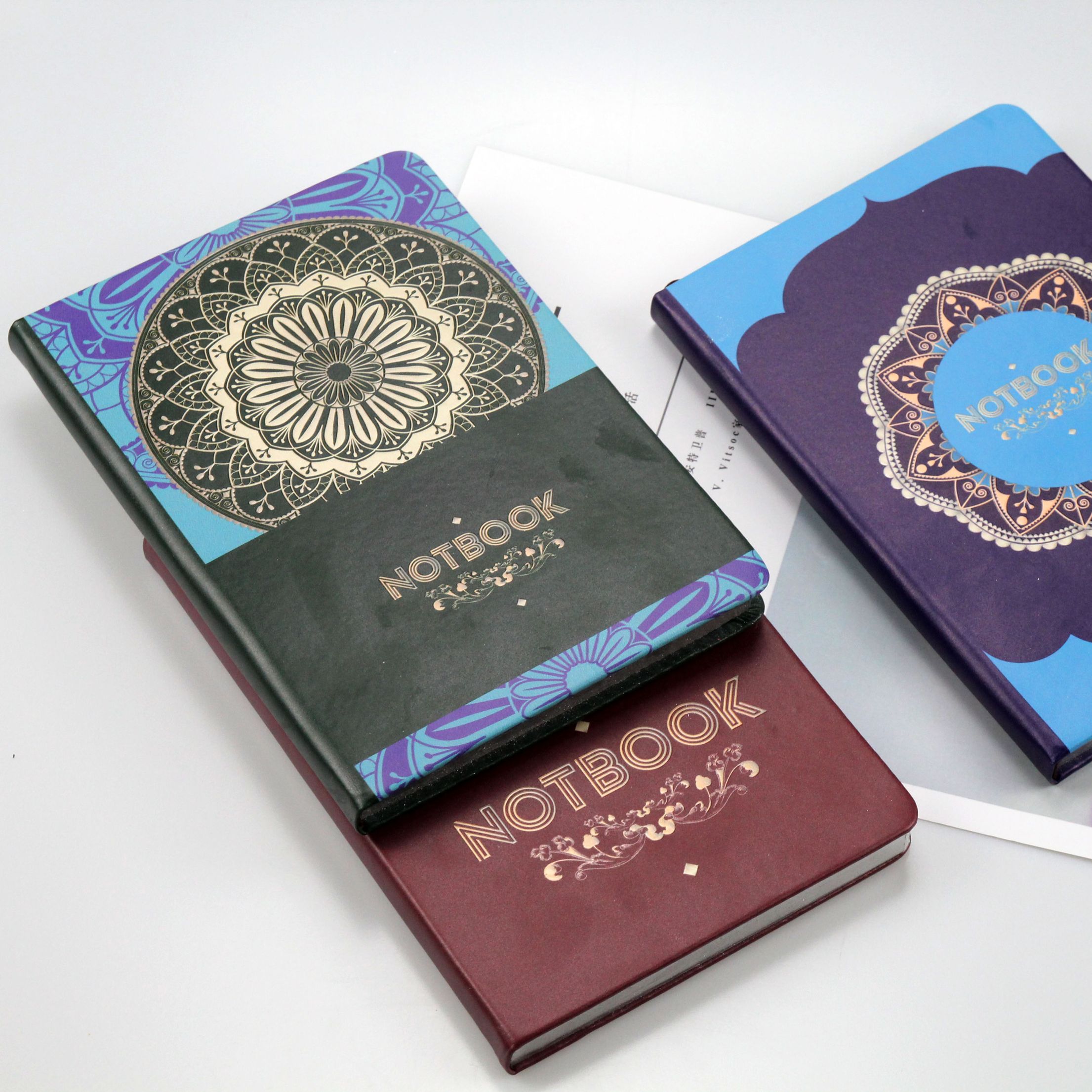 复古民族风日记本a5笔记本定制俄罗斯商务记事本notebook办公文具详情图1