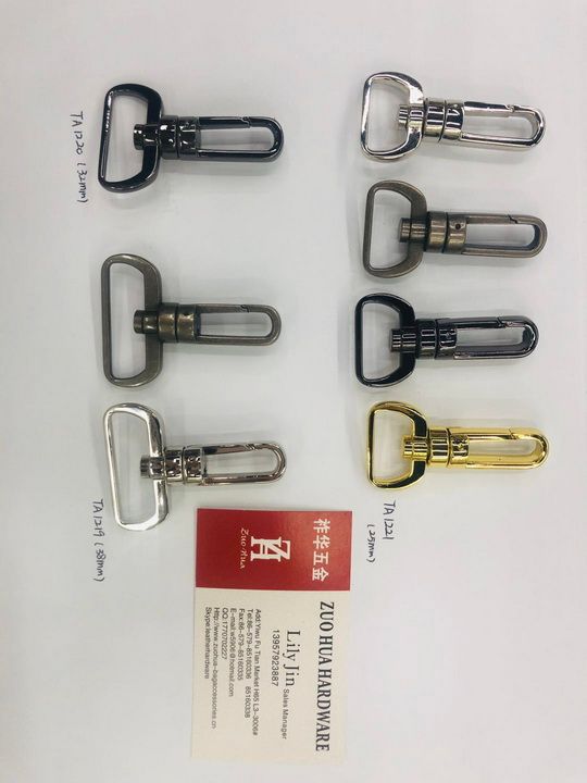 箱包五金配件狗扣包包挂勾广州电镀颜色定制7-10出货来样定做详情图1
