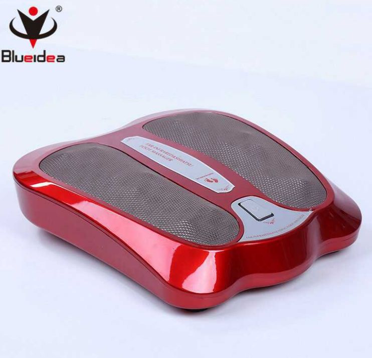 新款充电式脚底按摩器 滚轮脚底按摩器热敷足疗机详情图3