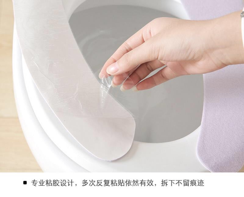 马桶清洁贴、垫、套实物图