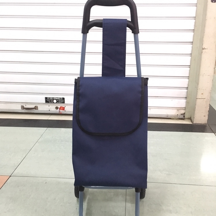 Waterproof folding wheels for grocery shopping carts