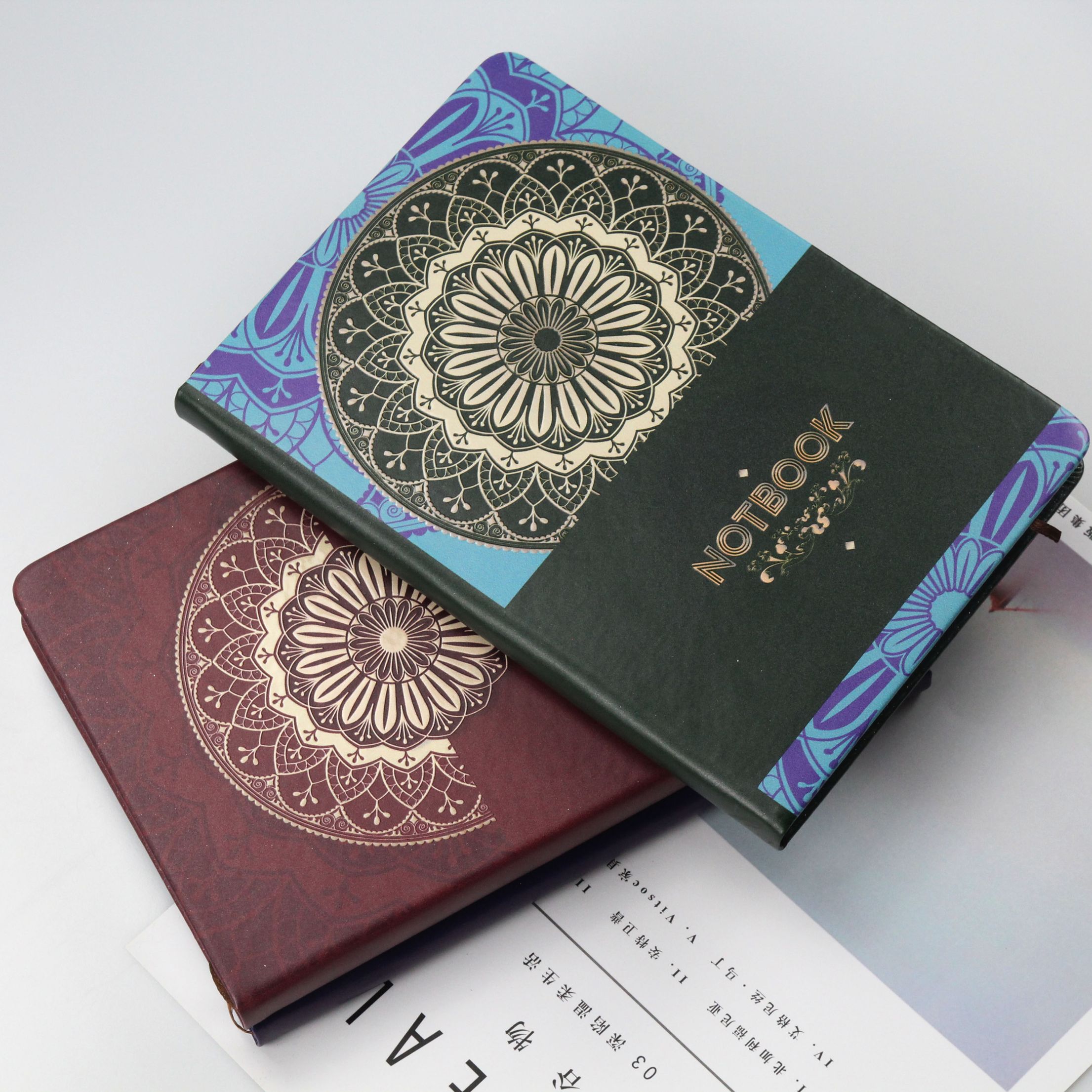 复古民族风日记本a5笔记本定制俄罗斯商务记事本notebook办公文具详情图4