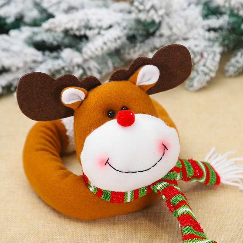 Christmas Creative Window Pendant Curtain Buckle Cartoon Doll Decoration Hotel Restaurant Decoration Doll Buckle undefined