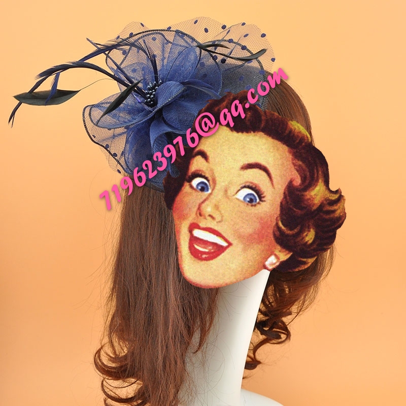 Headwear, elastic yarn net manufacturers direct selling, DIY arts and crafts accessories, fish bones, fishing nets! full figure