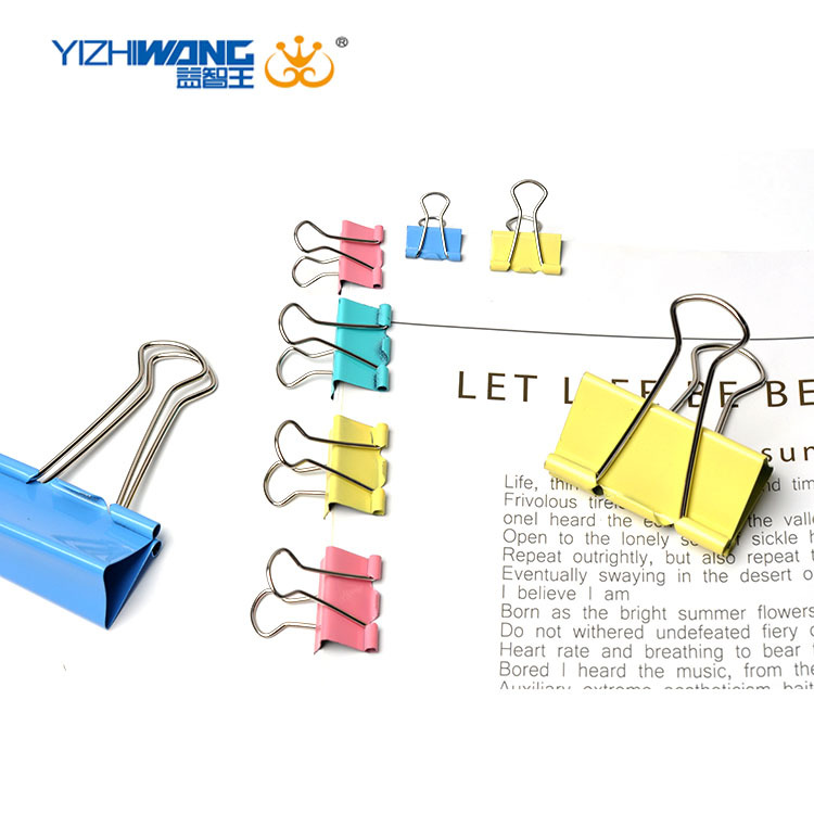 Yizhi King 8104 Color Long Tail Clip, product size 25mm, 48 pieces per bucket, 48 buckets per piece, weight is one piece, price is the price of one bucket. details Picture