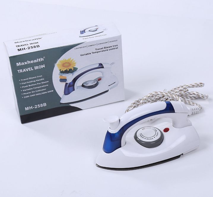 258B 新款迷你电熨斗家用烫斗 生活小家电 旅行便携熨斗
