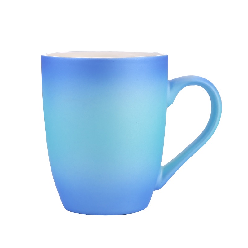 Factory direct sales of ceramic mugs, low-temperature colored glaze rainbow series coffee cups, ceramic cups detail image 7
