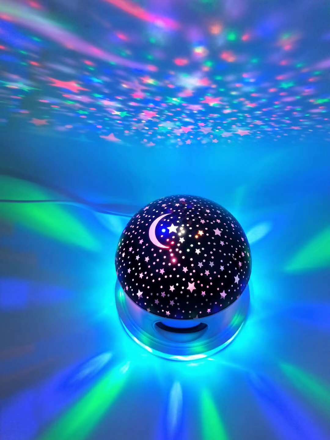 旋转LED星空投影灯星光灯星灯满天星灯创意LED夜灯浪漫