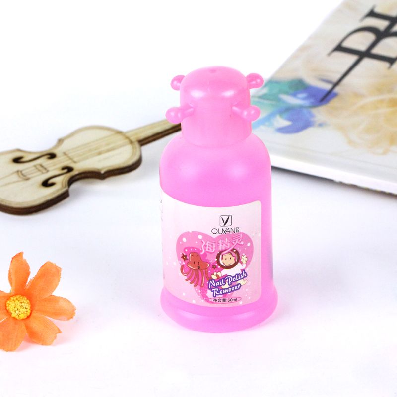 50ml nail polish remover with no acetone to quickly clean nails without damaging nails