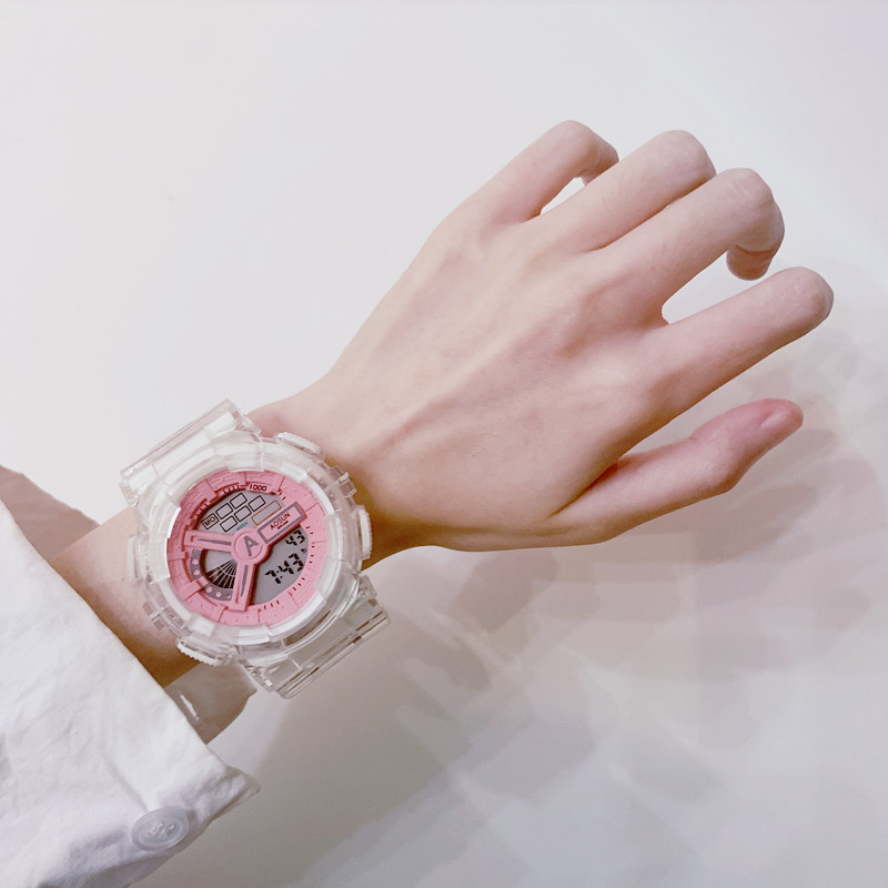 Korean version versatile foreign trade bestseller cross-border electronic watch, men's and women's multi-functional outdoor sports student waterproof electronic watch details Picture