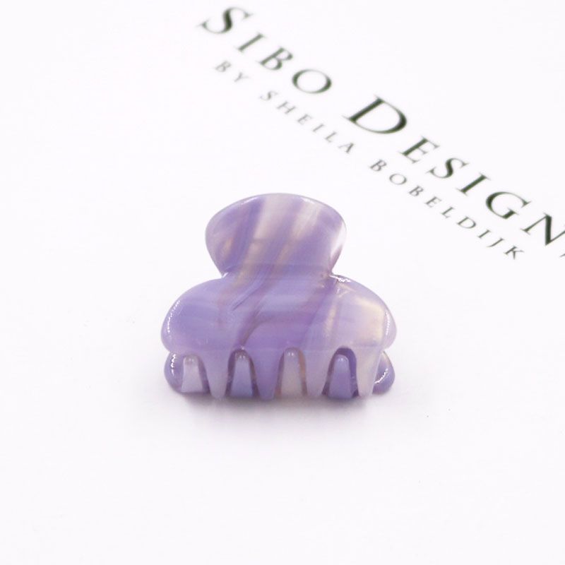 Korean Fashion Small Clip Small Hairpin Top Clip Hairpin Acetate Hair Clip Bangs Hairpin Clip Women's Side Clip Children's Specification drawing