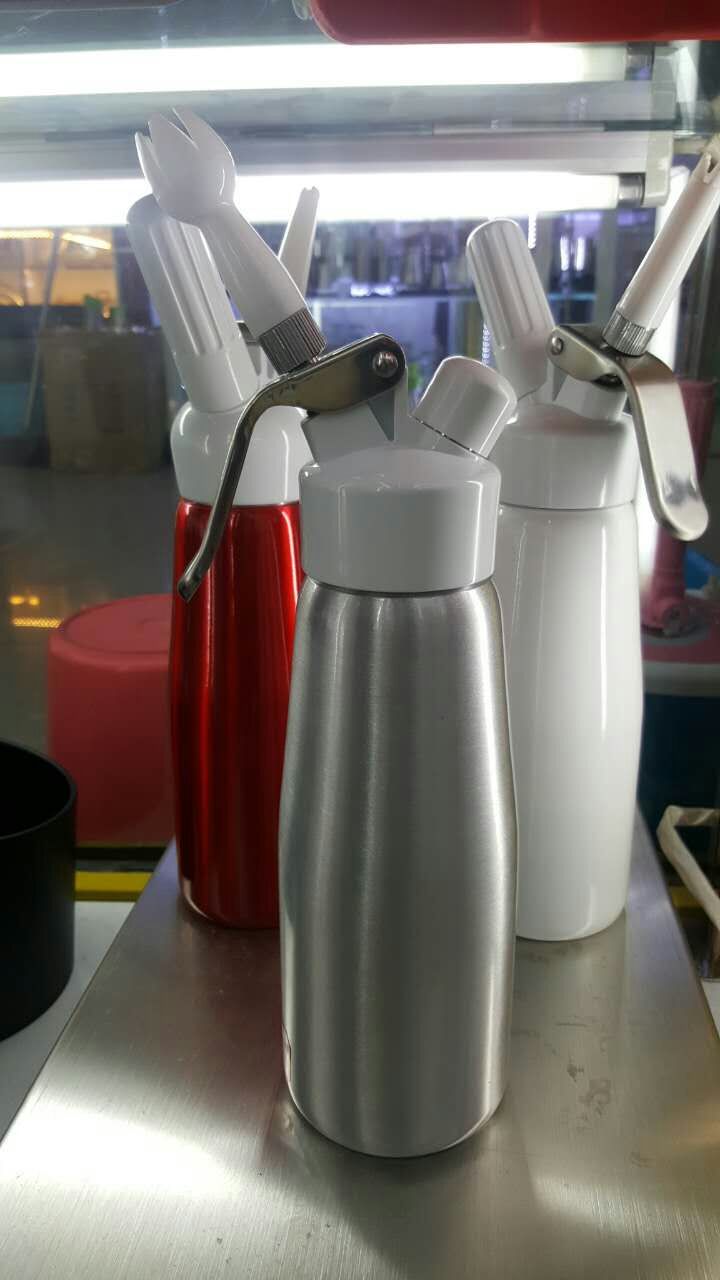 550ml plastic Head, Starbucks aluminum cream gun, Foam maker, Cream Grab thumbnail