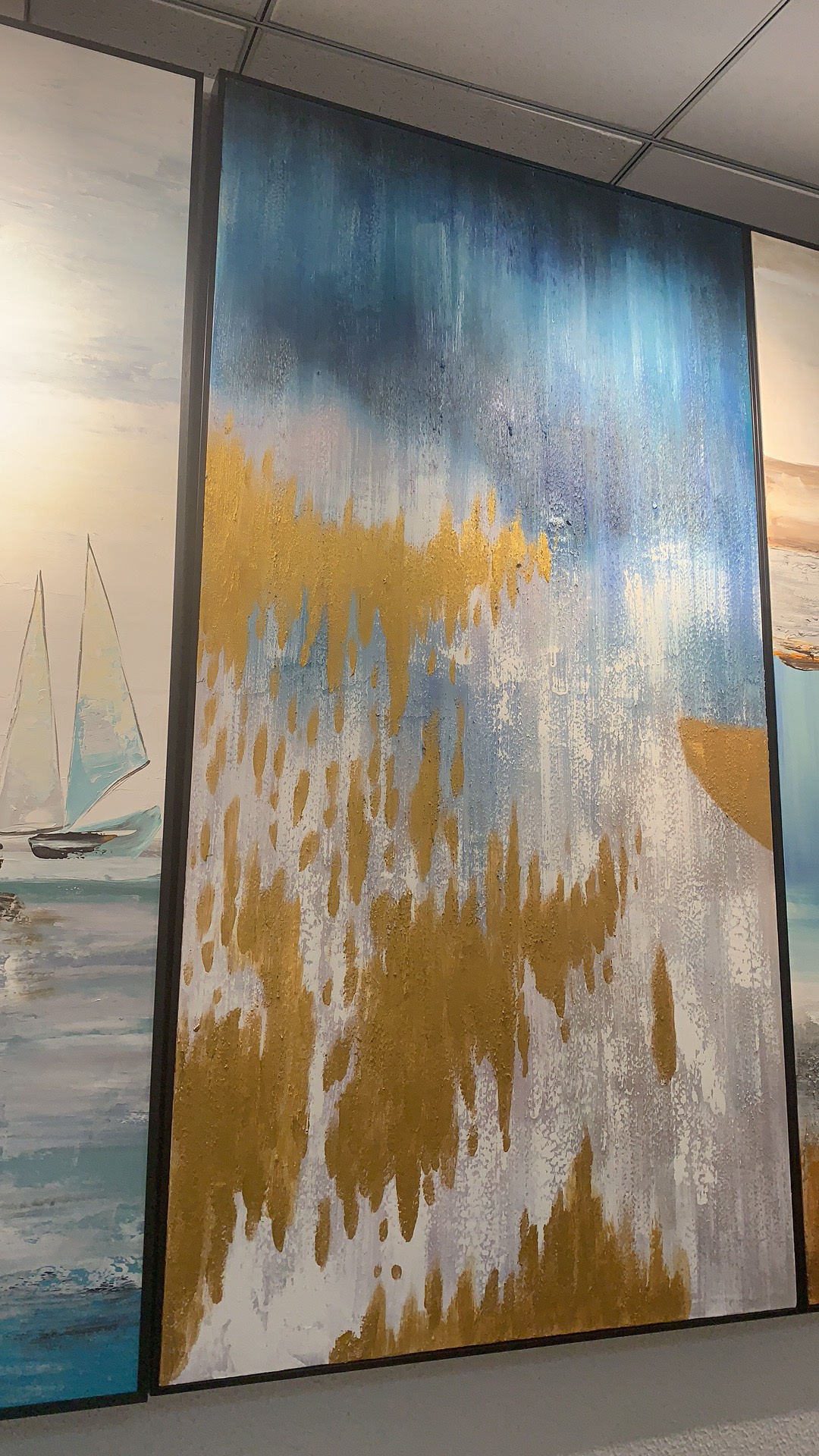 Hand-Painted Oil Painting details Picture