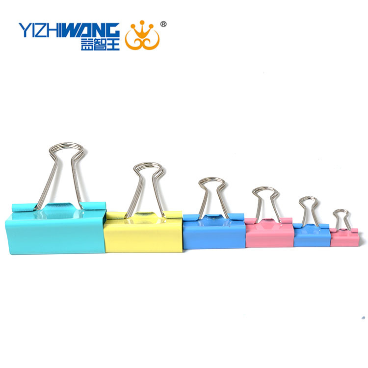 Yizhi King 8104 Color Long Tail Clip, product size 25mm, 48 pieces per bucket, 48 buckets per piece, weight is one piece, price is the price of one bucket. Specification image