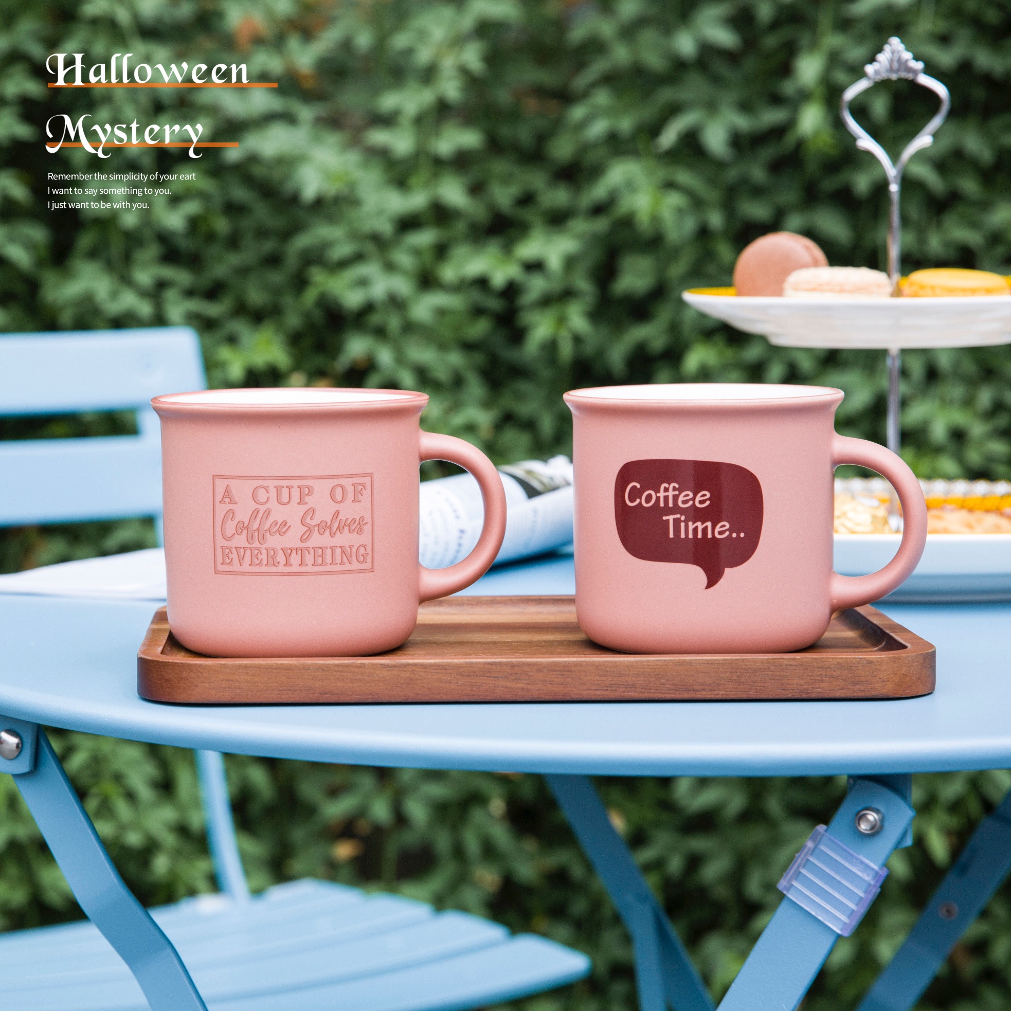 马克杯/陶瓷杯/色釉杯产品图