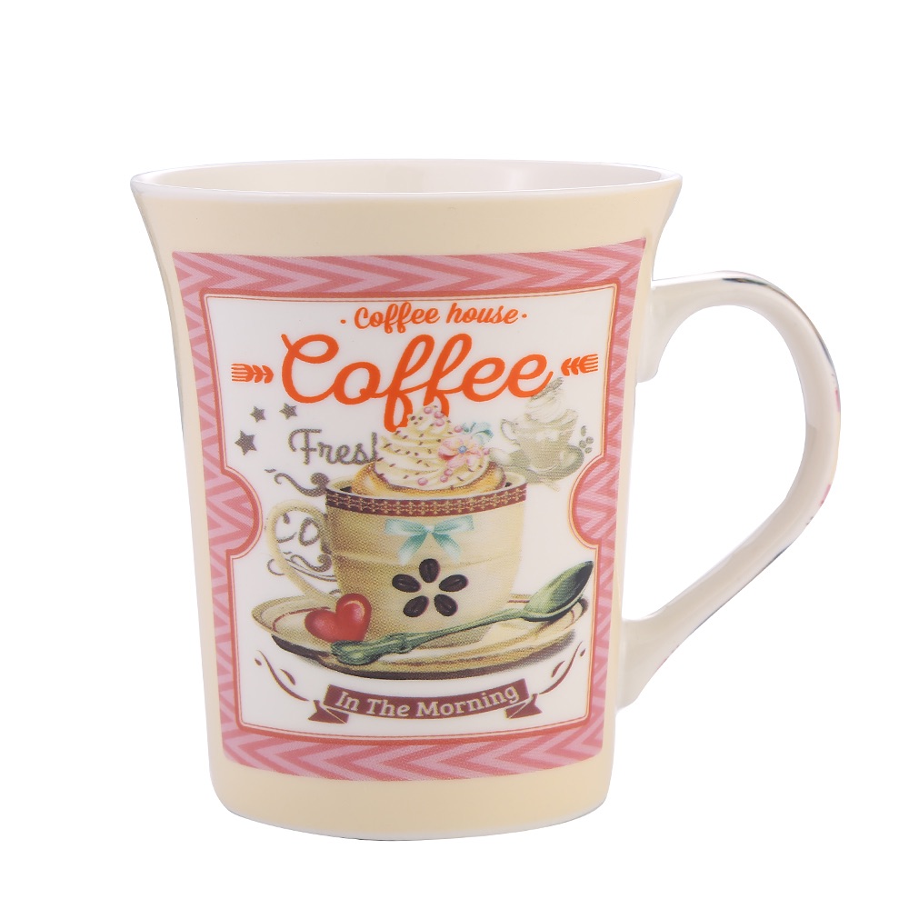 Factory direct sales of ceramic mugs, decals, ceramic cups and coffee flower surfaces