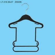 Lt-316 household shoulder width children's clothes hanger for dry and wet use