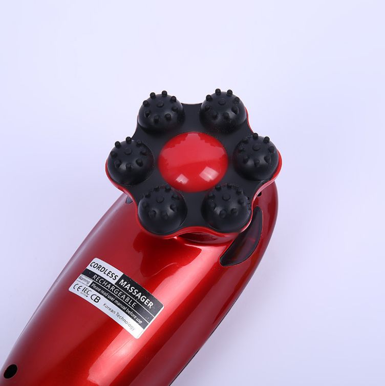 909充电按摩棒海豚按摩棒腰部肩部按摩器电动全身按摩捶详情图2