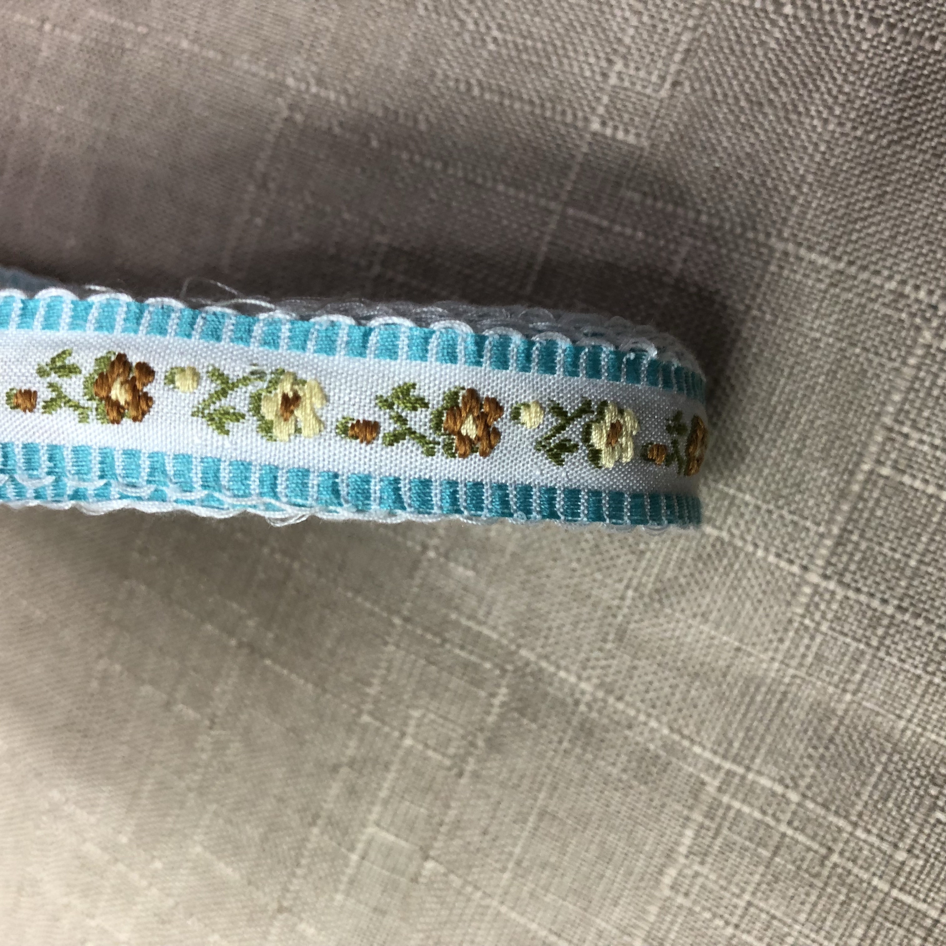 2公分耳朵边木机手工提花刺绣织带DIY服装辅料工艺品现货详情图10