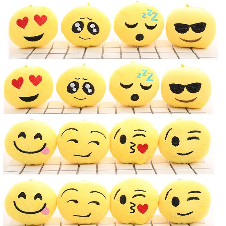 Special offer on emoticon plush pendants, keychains and plush toys in seconds detail image 3
