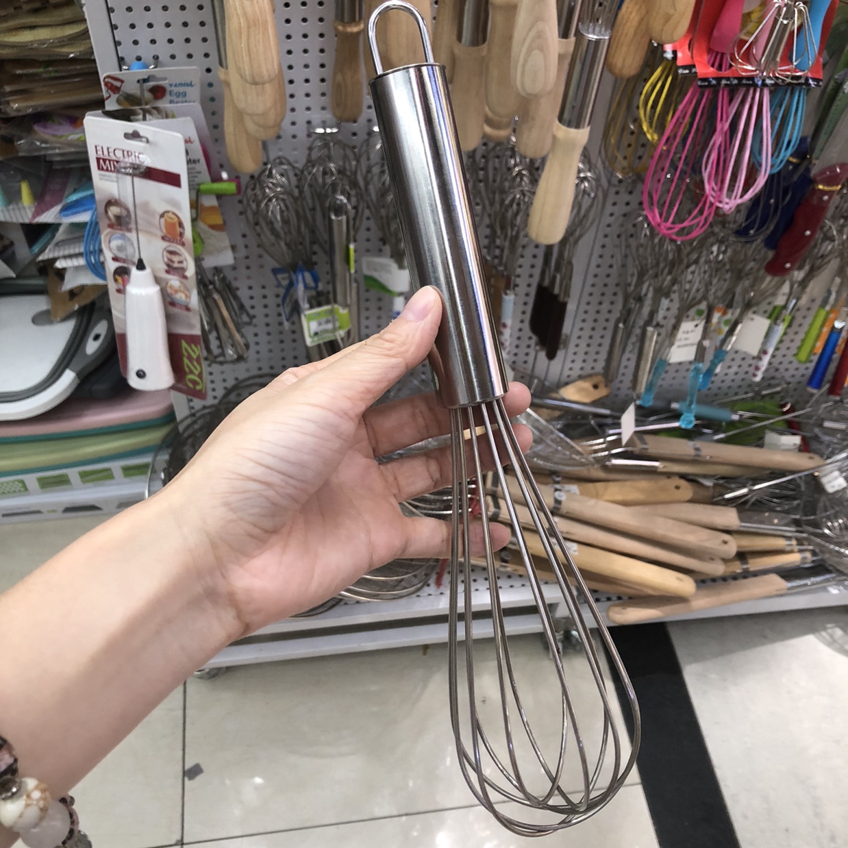 烘培用品，六线不锈钢大管12寸打蛋器 厂家直销
