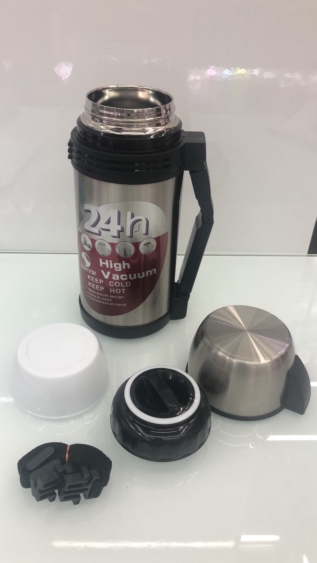 宇泉 QAN 800ＭＬ、1000ＭＬ、1200ＭＬ、1500ＭＬ、1800ＭＬ广口保温壶产品图