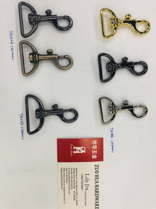 箱包五金配件狗扣包包挂勾广州电镀颜色定制7-10出货来样定做详情图3