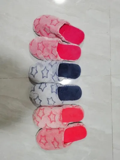 Home Warm Non-Slip Plush Slippers Lisheng Shoes 1L Slippers Autumn And Winter Home Slippers Non-Slip Slippers Autumn And Winter Home Slippers Non-Slip New Slippers Foreign Trade Wholesale New Slippers Foreign Trade Wholesale