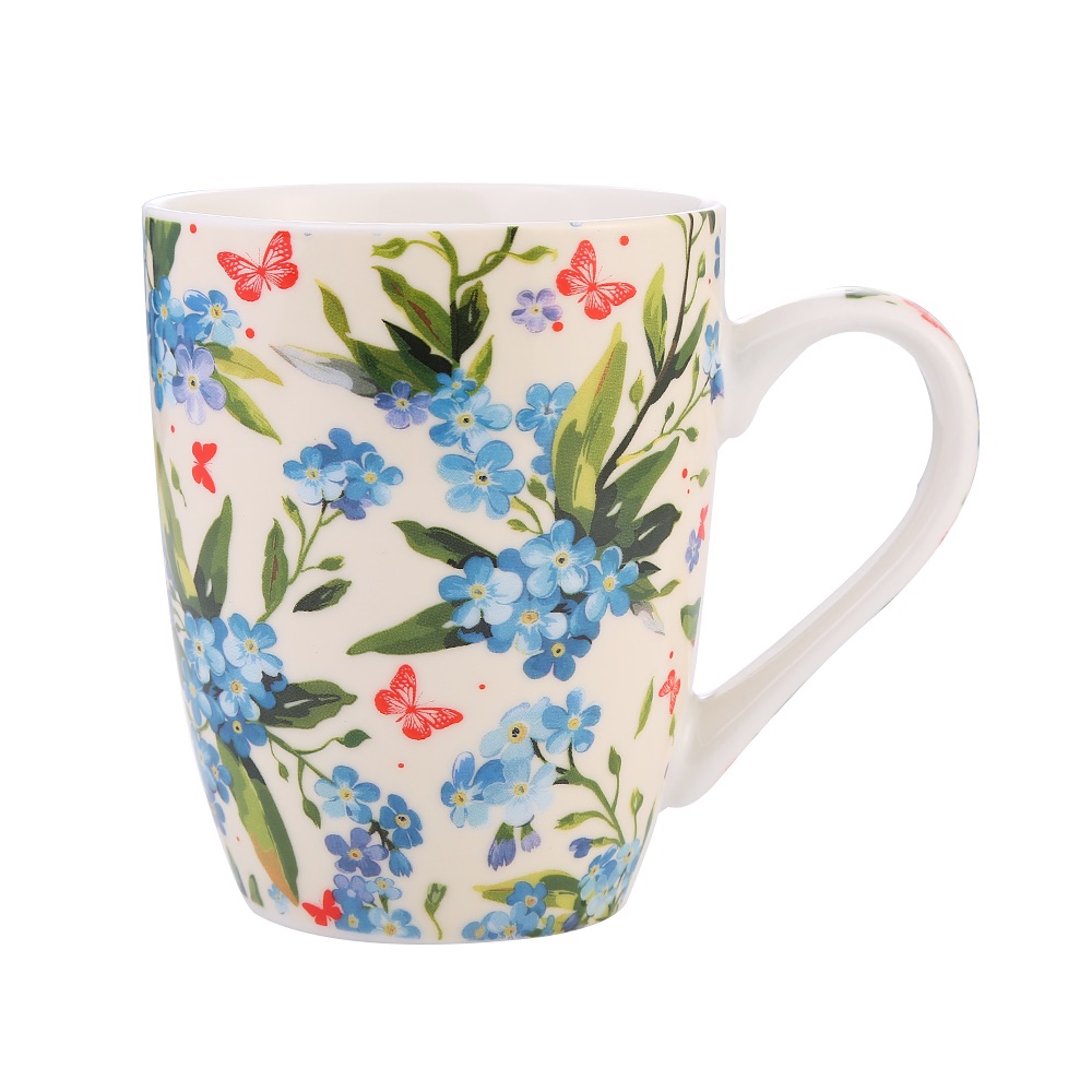 The manufacturer wholesales ceramic cup decals and floral series mugs Application Scenario