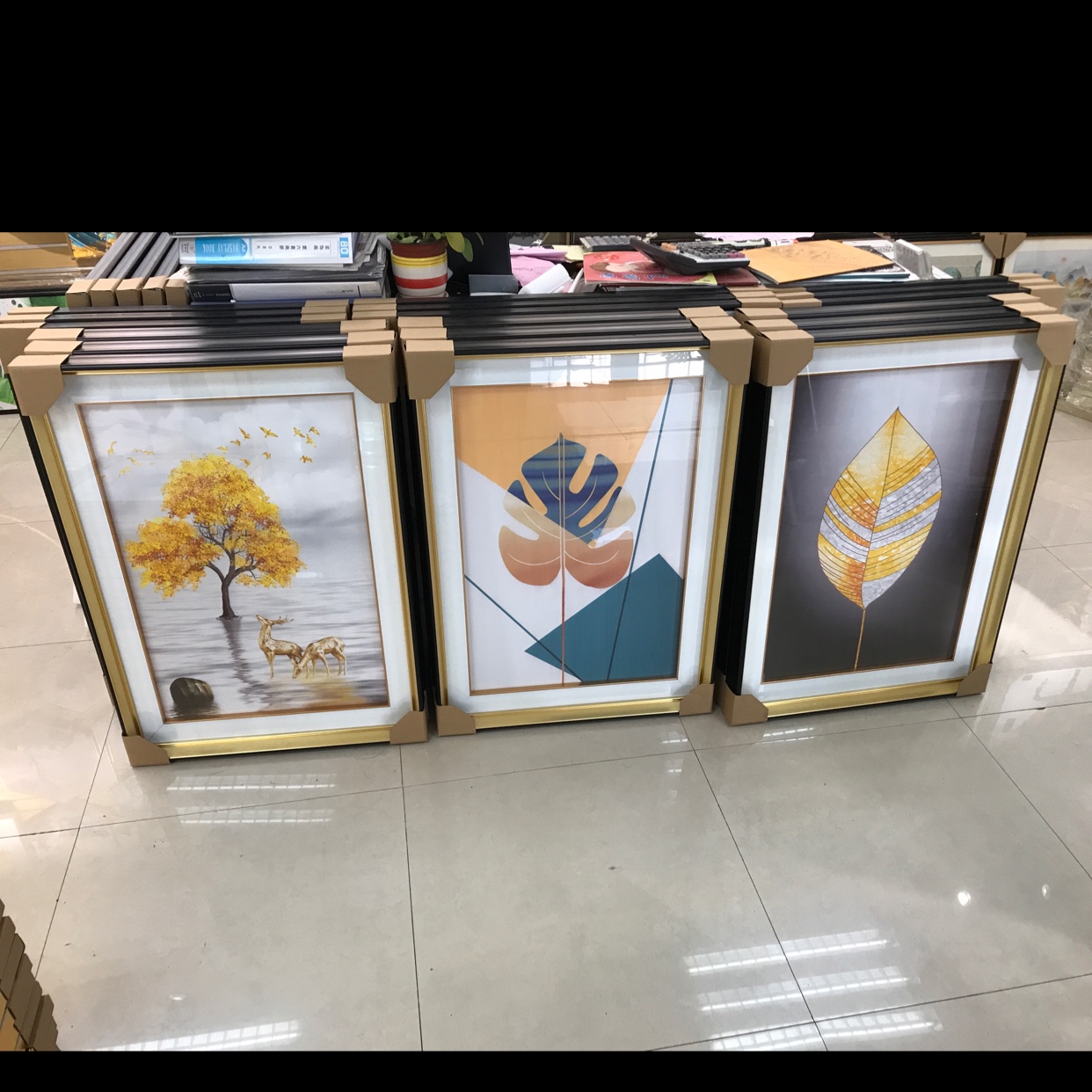 卡纸画