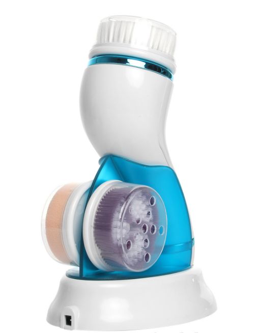 防水电动洗脸器 防水洁面仪 毛孔清洁器 脸部洗脸按摩器AE8286详情图4