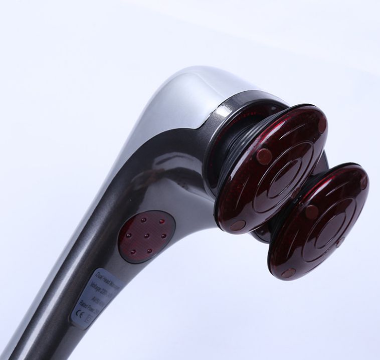 2000大力王电动按摩棒可加热双头按摩棒颈部腰部腿部家用按摩器详情图3