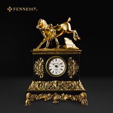 【梵尼诗】莎东T1015B马到成功座钟 仿古法式台钟客厅古董艺术钟