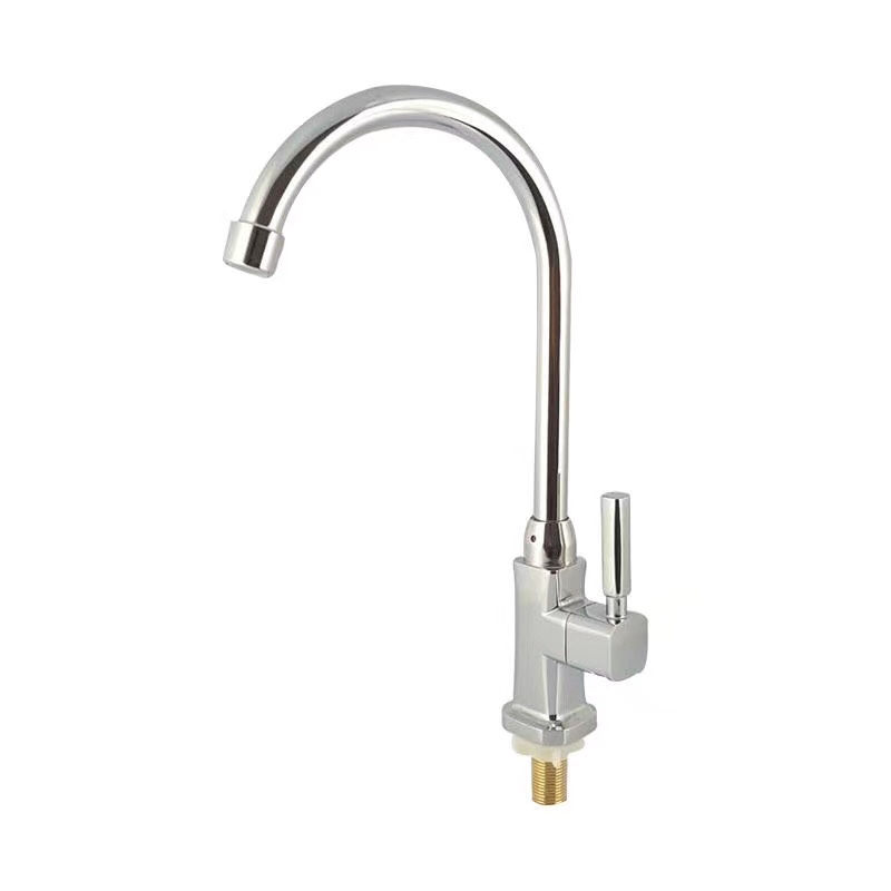 Single-cooling kitchen faucet