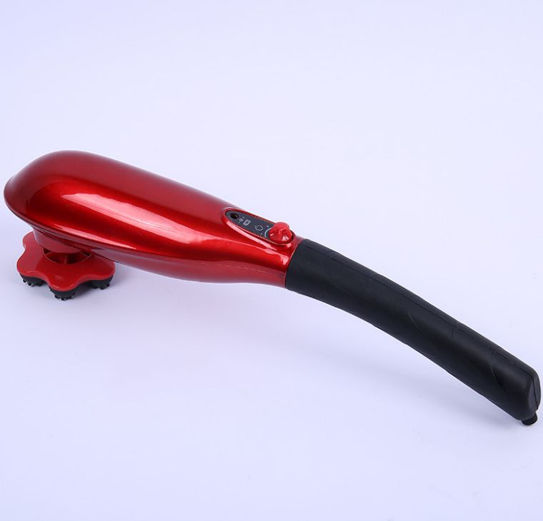 909充电按摩棒海豚按摩棒腰部肩部按摩器电动全身按摩捶