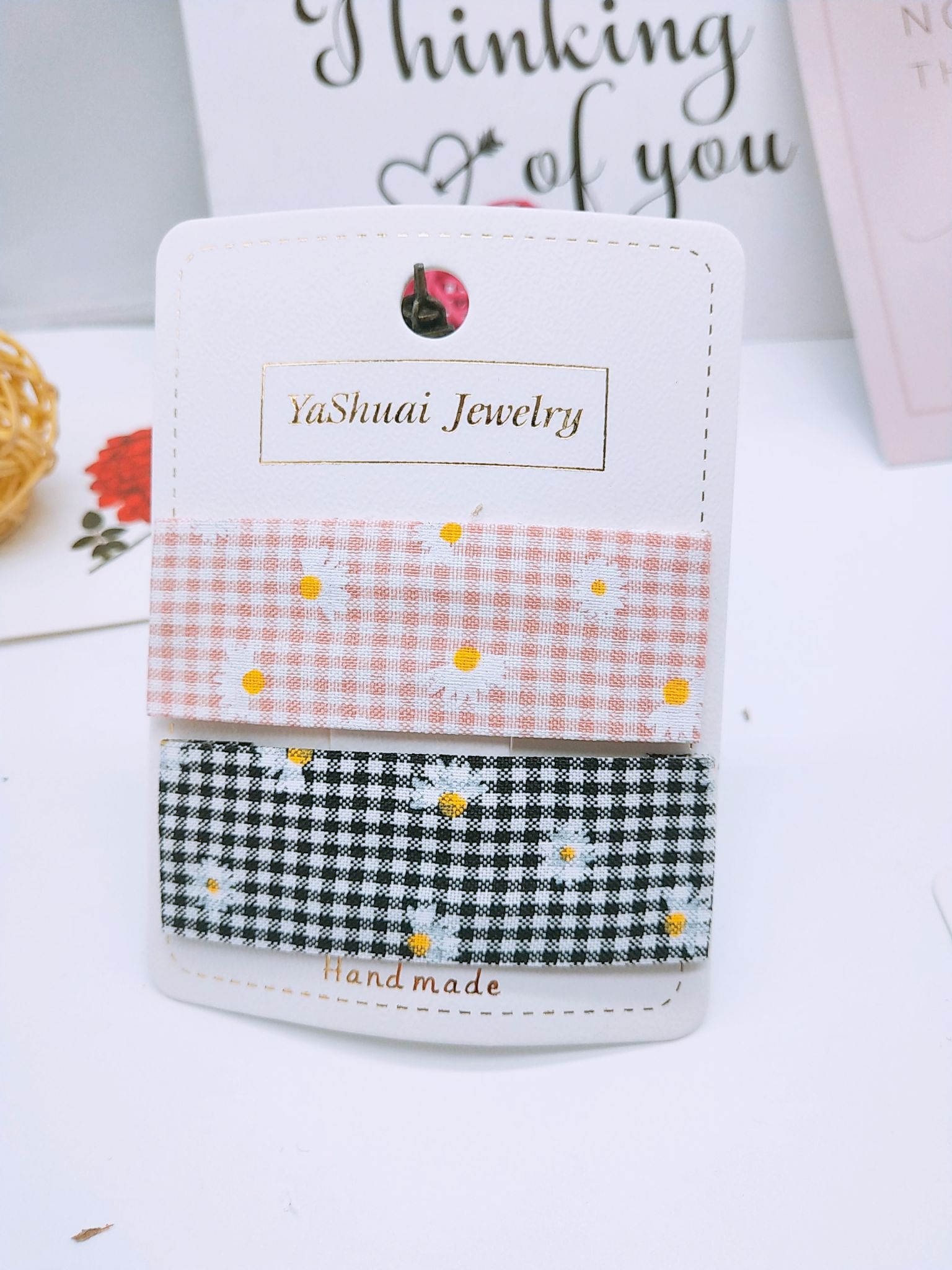 Vitality girl summer South Korea cute fresh sweet fruit hairpin edge clip net red hair card clip headwear fringe details Picture