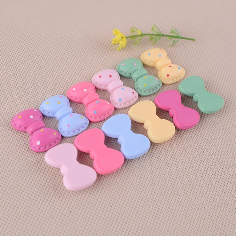 Manufacturers direct children hair accessories resin material bow accessories accessories diy diy box accessories wholesale