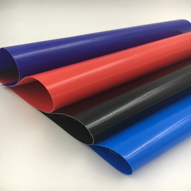 厂家定制840D夹网布PVC帐篷箱包布面料