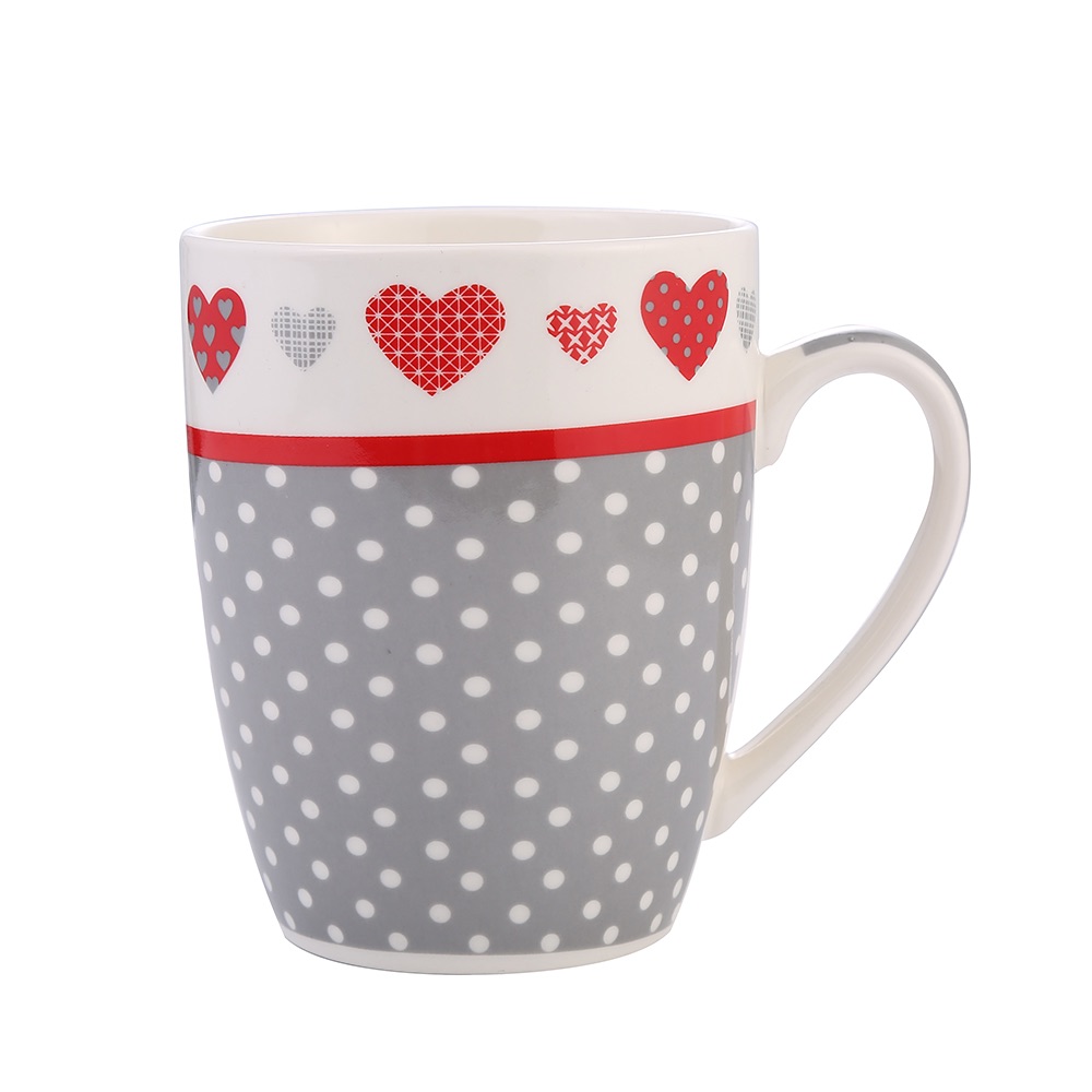 Factory direct sales of daily-use ceramic decked mugs and Valentine's Day series ceramic cups Application Scenario