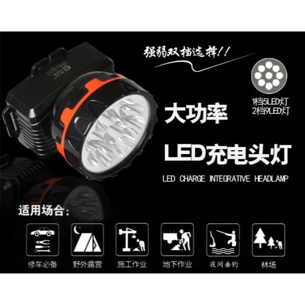 强光多功能多灯单灯白光头灯详情图10