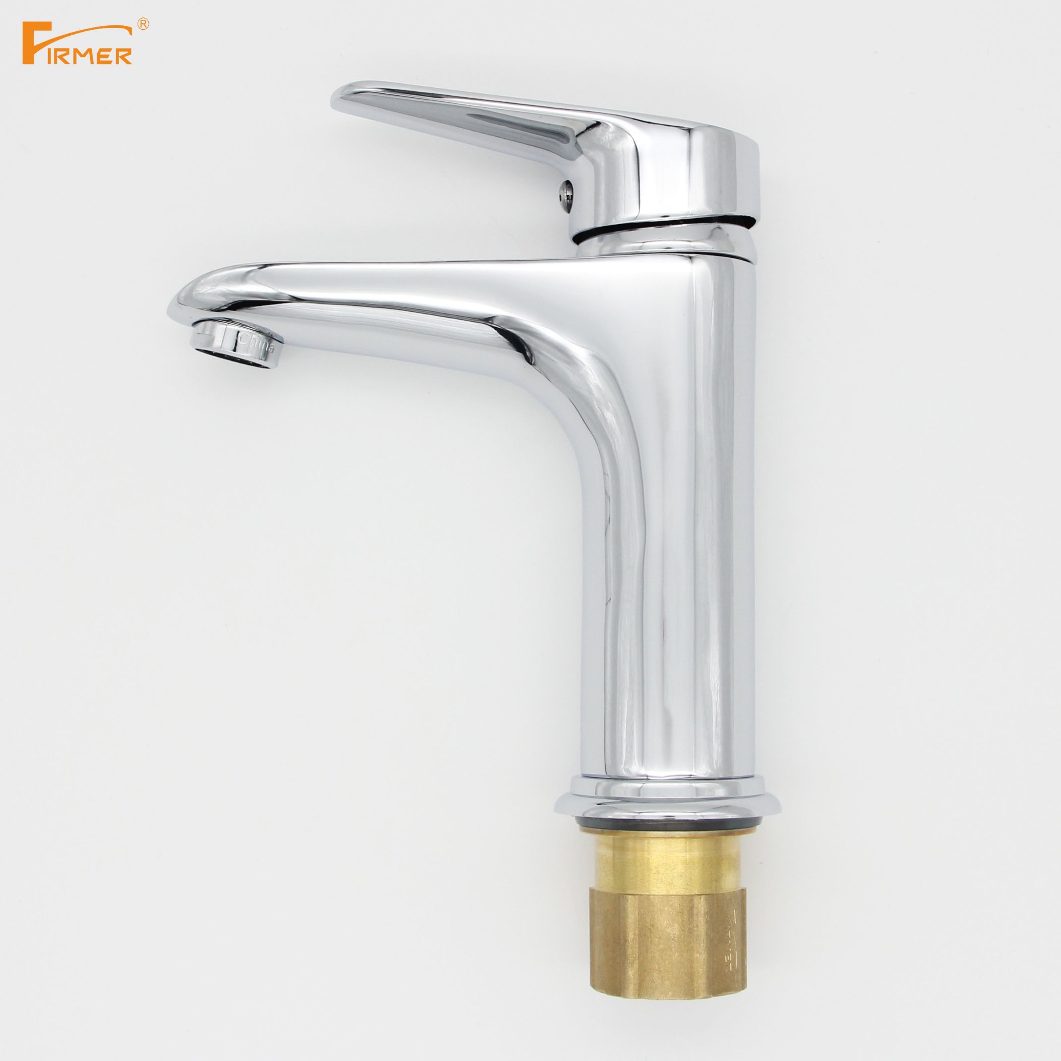 FIRMER faucet, household single-hole washbasin, face basin, splash-proof hot and cold water nozzle