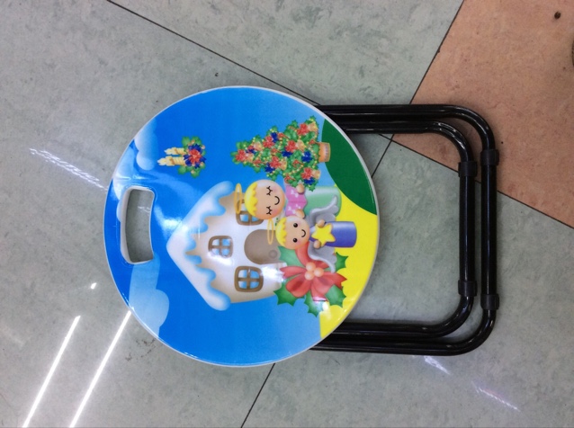 Folding stool, children's stool, portable children's stool, park stool, dog walking stool