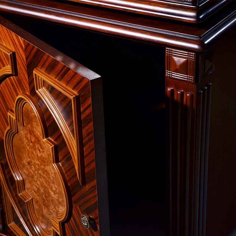 【 Fanni Shi 】F1877-15S Large Speaker HIFI phonograph Antique LP Vinyl Record Player detail image 2